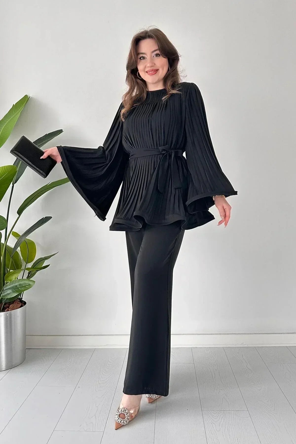 Conjunto Milena - Elegante y Plisado