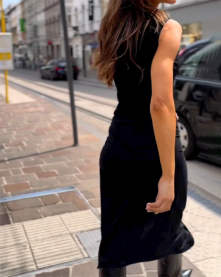 Annita - Vestido largo sin mangas