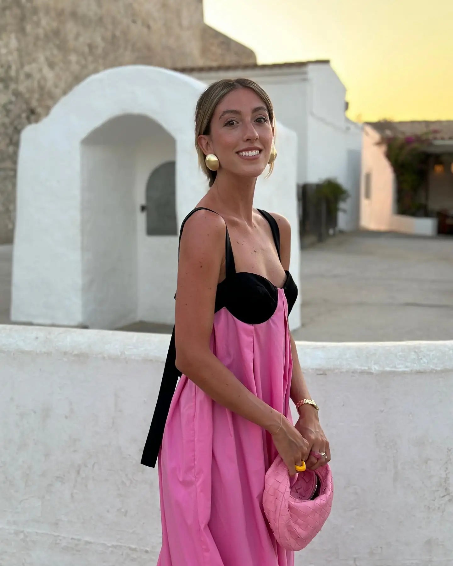 Vestido Atardecer Rosado