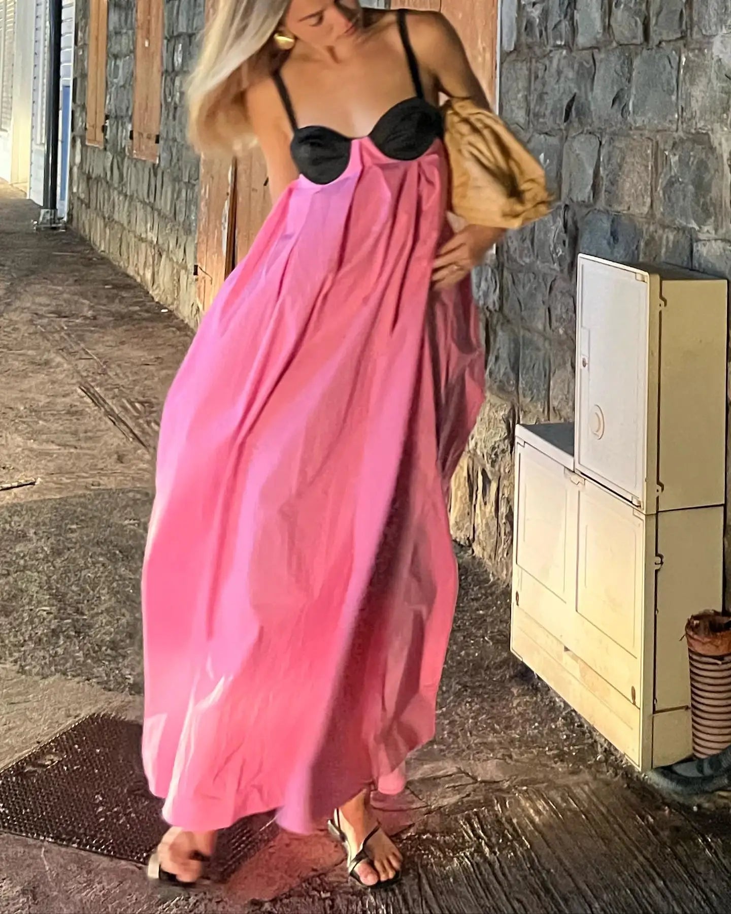 Vestido Atardecer Rosado