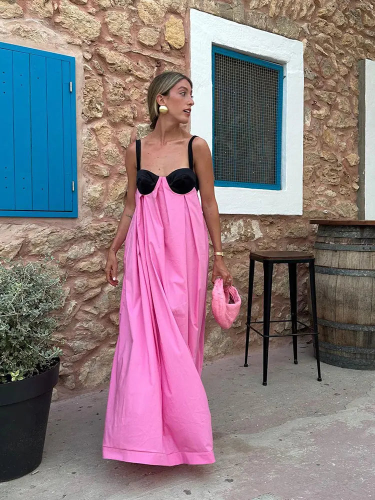 Vestido Atardecer Rosado
