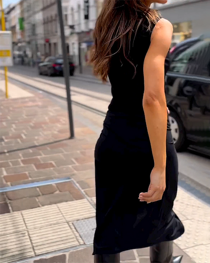 Annita - Vestido largo sin mangas