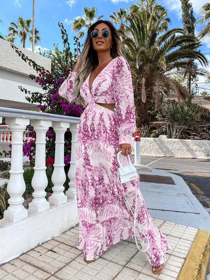 Vestido estampado Mar