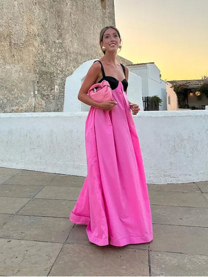 Vestido Atardecer Rosado