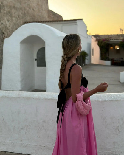 Vestido Atardecer Rosado