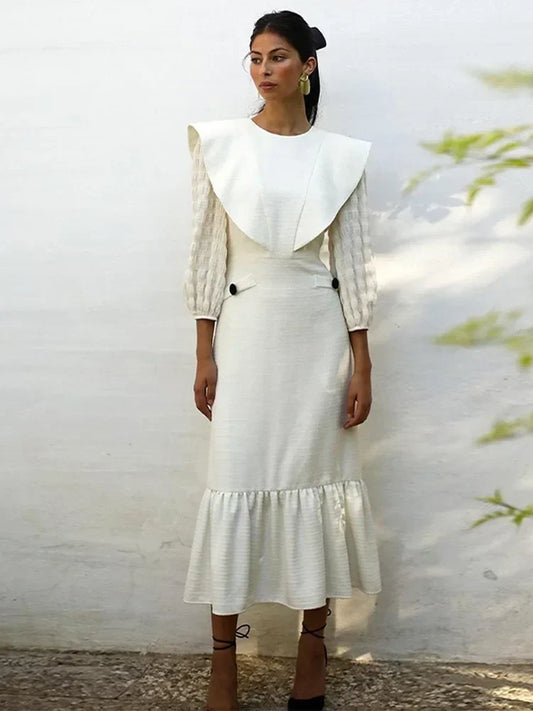 Vestido Pureza Elegante