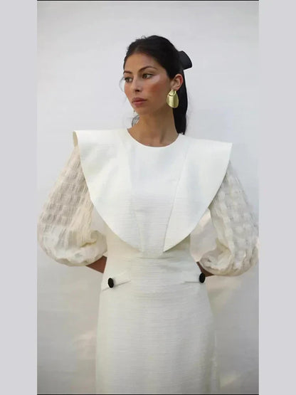 Vestido Pureza Elegante